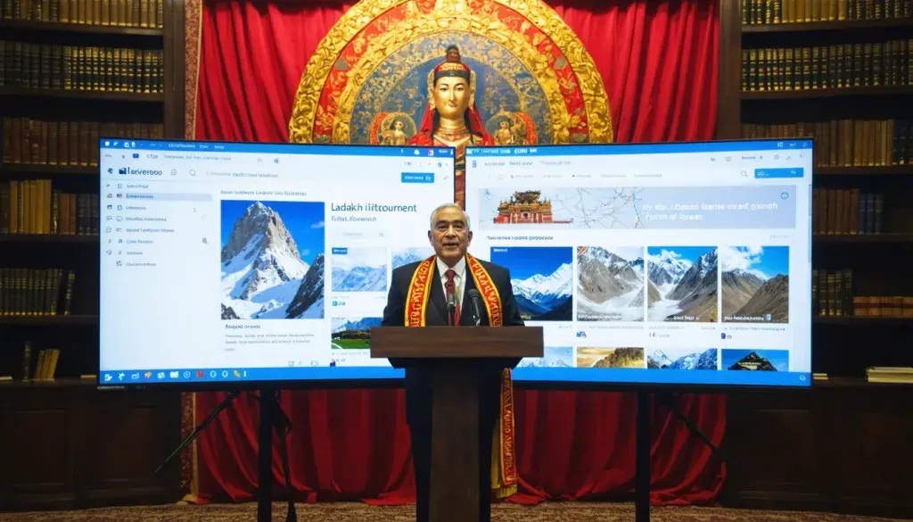 Ladakh Lieutenant Governor Launches Tourism Portal to Bolster Cultural Outreach